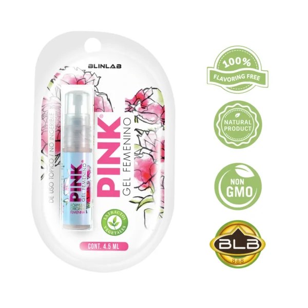 Pink Gel 4.5ml – Gel Intensificador Femenino