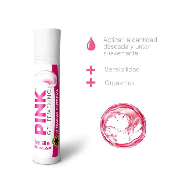Pink Gel 60ml – Gel Intensificador Femenino