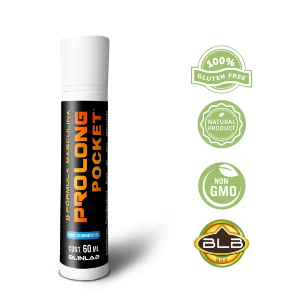 Prolong Pocket Blinlab 60ml- Spray Retardante Masculino - Imagen 2