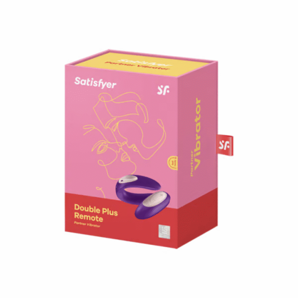 Satisfyer Double Plus Remote - Vibrador para Parejas - Imagen 4