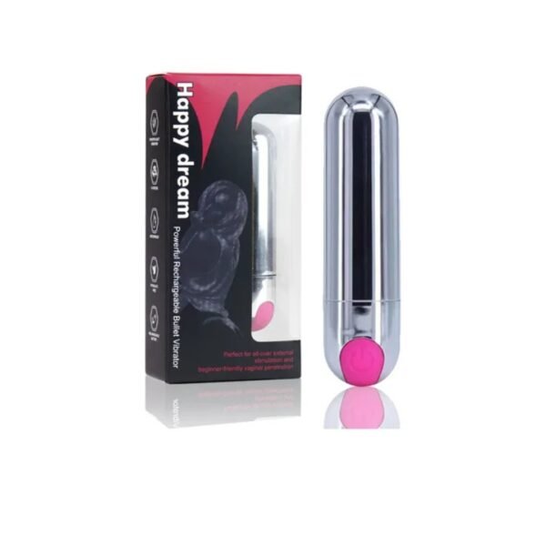 Happy Dream Plata - Bala Vibradora Recargable