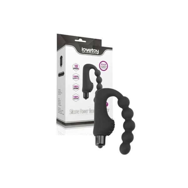 Silicone Power Beads Stimulator - Bolas Anales