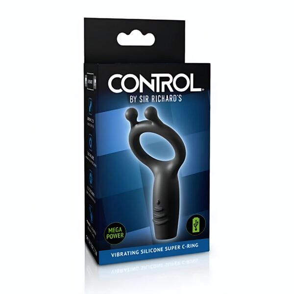 Vibrating Silicone Super C-Ring