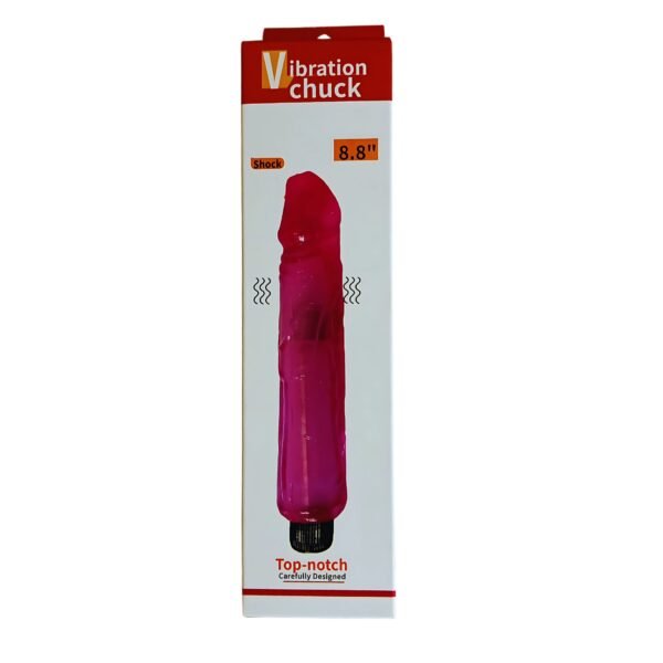 Dildo Económico 22.5 cm Vibrador – Vibration Chuck Top Notch 8.8