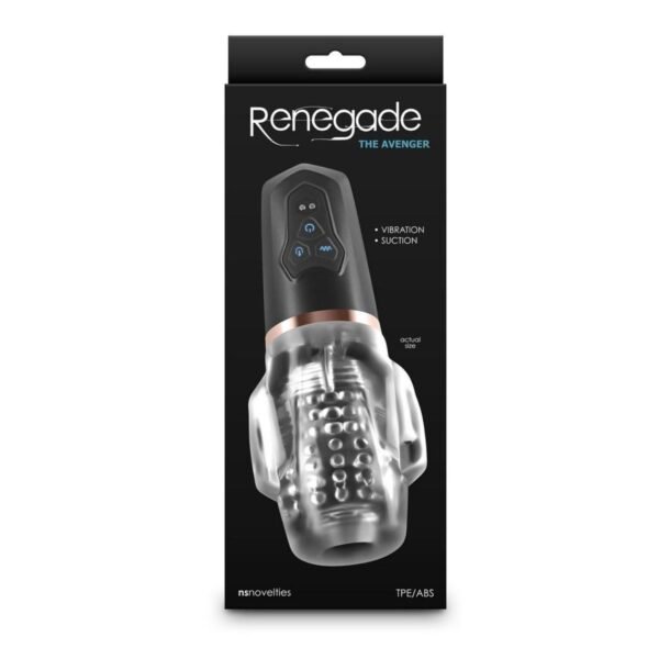 Renegade Avenger Stroker – Negro