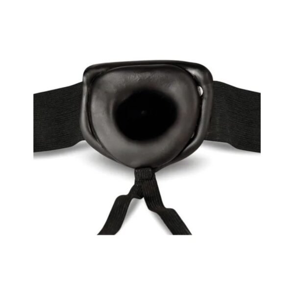 Dr. Skin Hollow 7" Strap-On Black - Arnés Hueco - Imagen 3