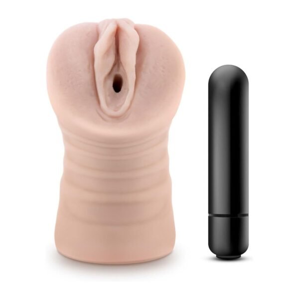 Rain – Masturbador para Pene Con Vibración – Vagina Realista - Imagen 4
