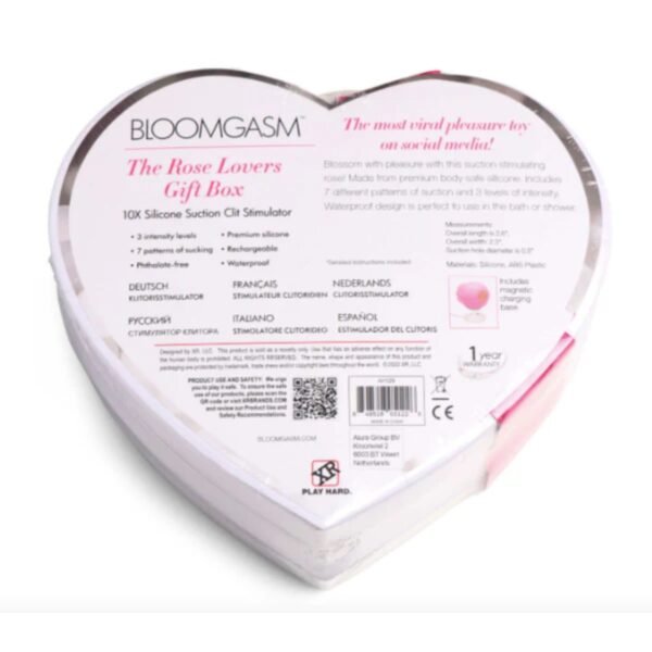 Bloomgasm The Rose Lovers Gift Box - Succionador de clítoris - Imagen 7