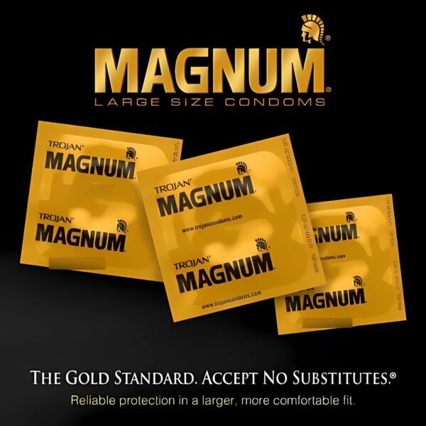 Condón Trojan Magnum XL - Condón Extra Grande