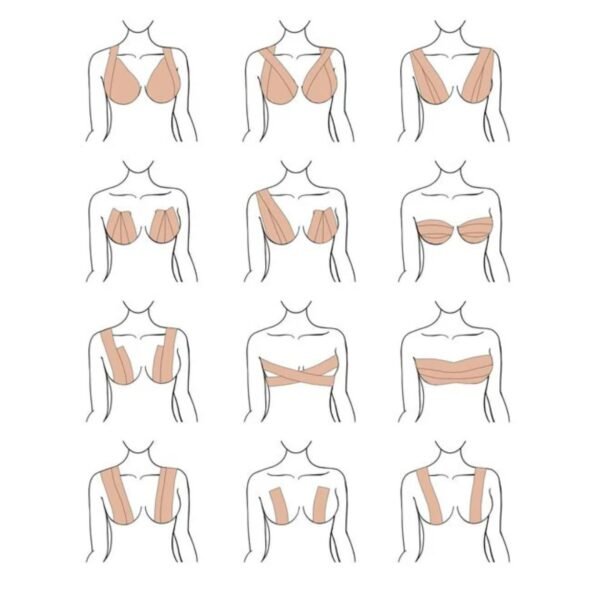 Boob Type - Cinta Adhesiva Para Busto - Imagen 6