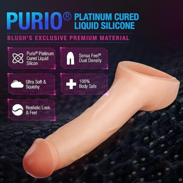 Blush Performance Plus Thrive - Funda Extensora De Pene - Imagen 4