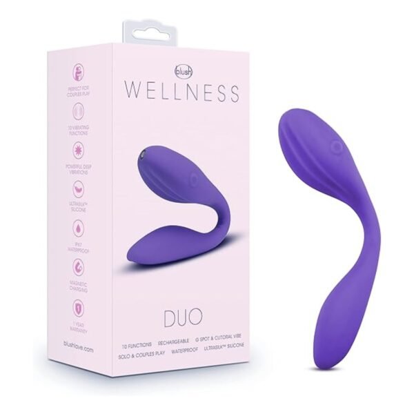 Vibrador de Parejas Flexible – Wellness Duo Blush