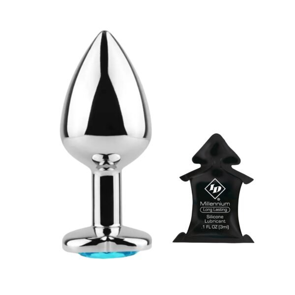 ¡Kit! – Plug de Acero + Lubricante ID Millennium - Imagen 3