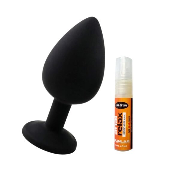 Plug de Silicón + Anal Relax