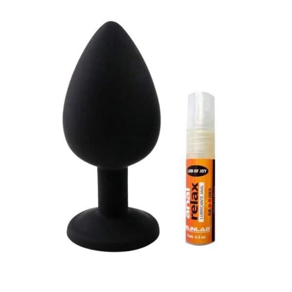 Plug de Silicón + Anal Relax - Imagen 2