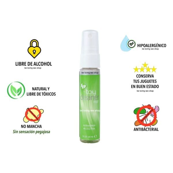 Spray limpiador de juguetes ID Toy Cleaner Mist – 30 ml
