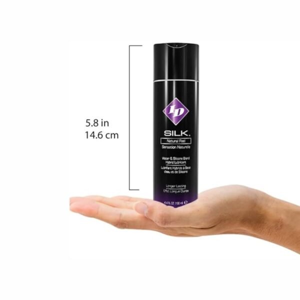 ID Silk 130 ml – Lubricante Híbrido Agua y Silicona