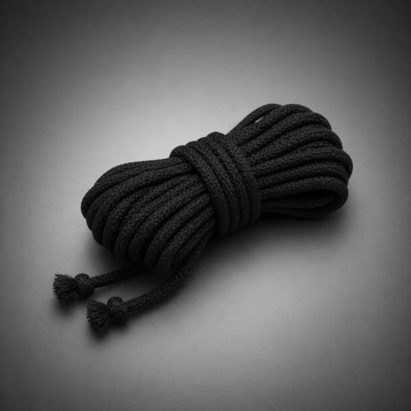 Cuerda de Algodón Regular - Cuerdas de Shibari - Cuerda Bondage - Negro