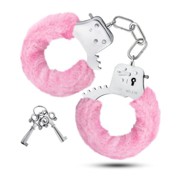 Temptasia Cuffs Pink – Esposas de Metal con Forro