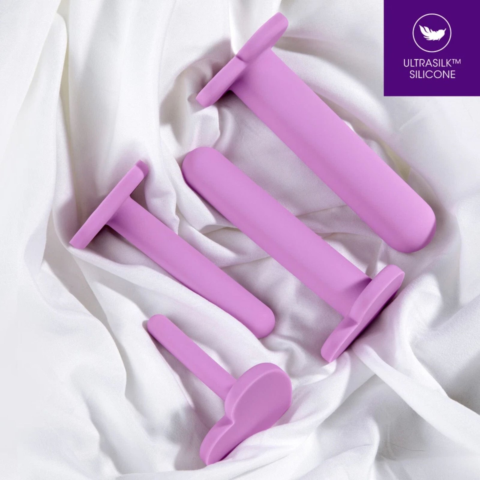 Kit de Dilatadores Wellness – 4 Piezas de Silicona (Morado) - Imagen 5