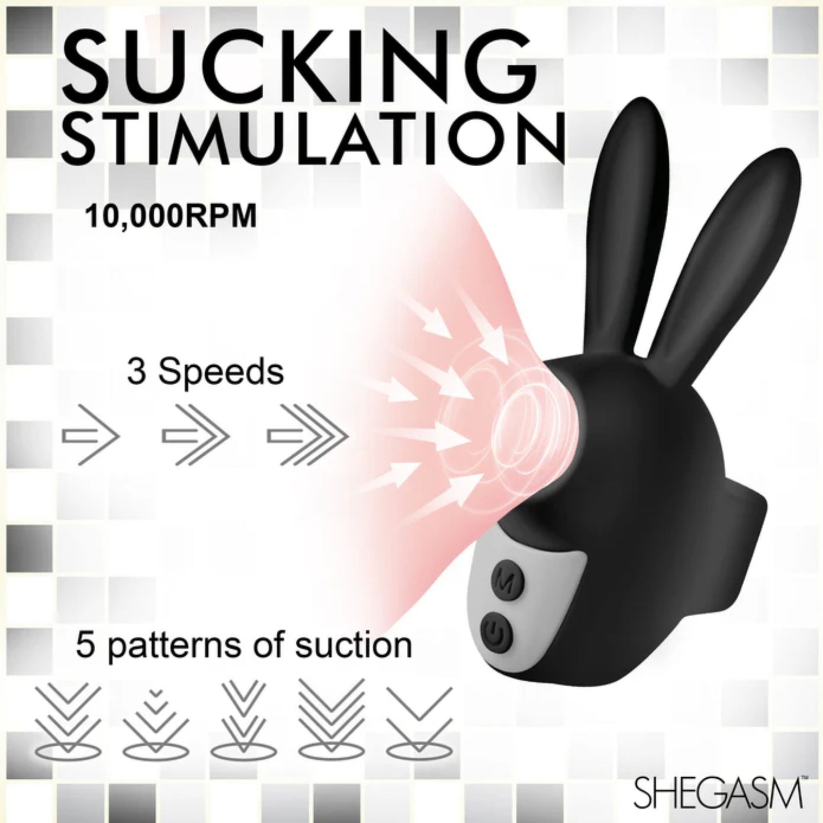 ¡NUEVO! Sucky Bunny Clit – Estimulador de Clítoris con Succión - Imagen 3