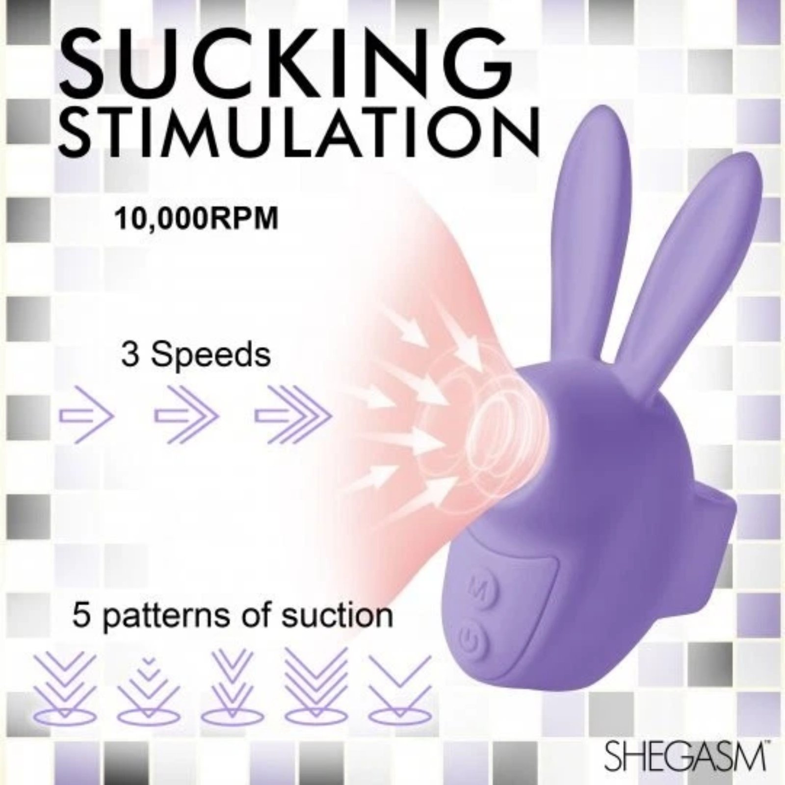 ¡NUEVO! Sucky Bunny Clit – Estimulador de Clítoris con Succión - Imagen 4