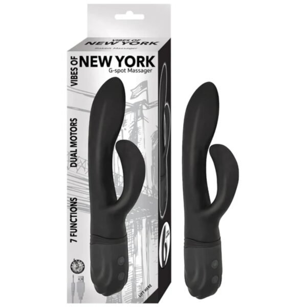 Vibes of New York – Vibrador Multiorgásmico Negro