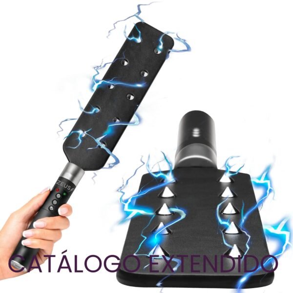 E-Stim Spiked Paddle – Pala para Azotes BDSM con Toques