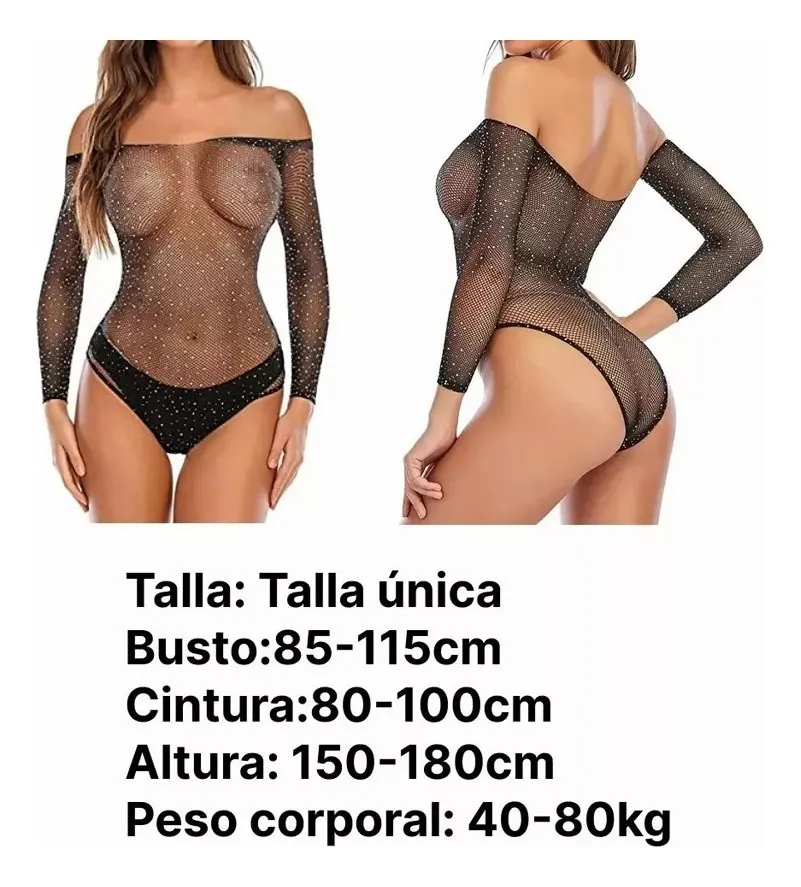 Body con Brillos Zoe - Unitalla - Imagen 5
