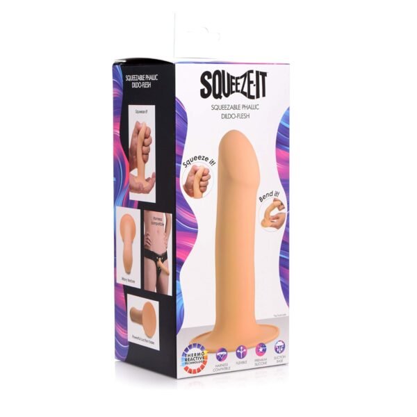 Squeeze It – Dildo de Silicona Moldeable – Beige