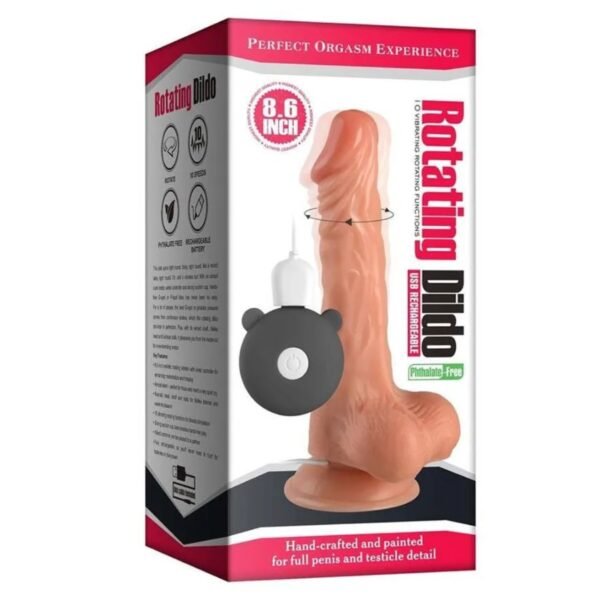 Rotating Dildo – Consolador Giratorio Realista