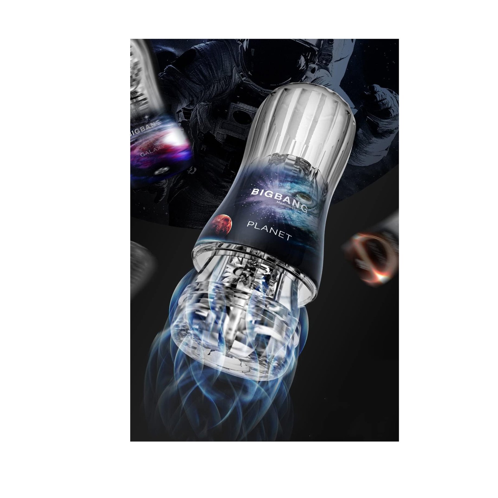 BigBang Planet – Masturbador Masculino de Silicona