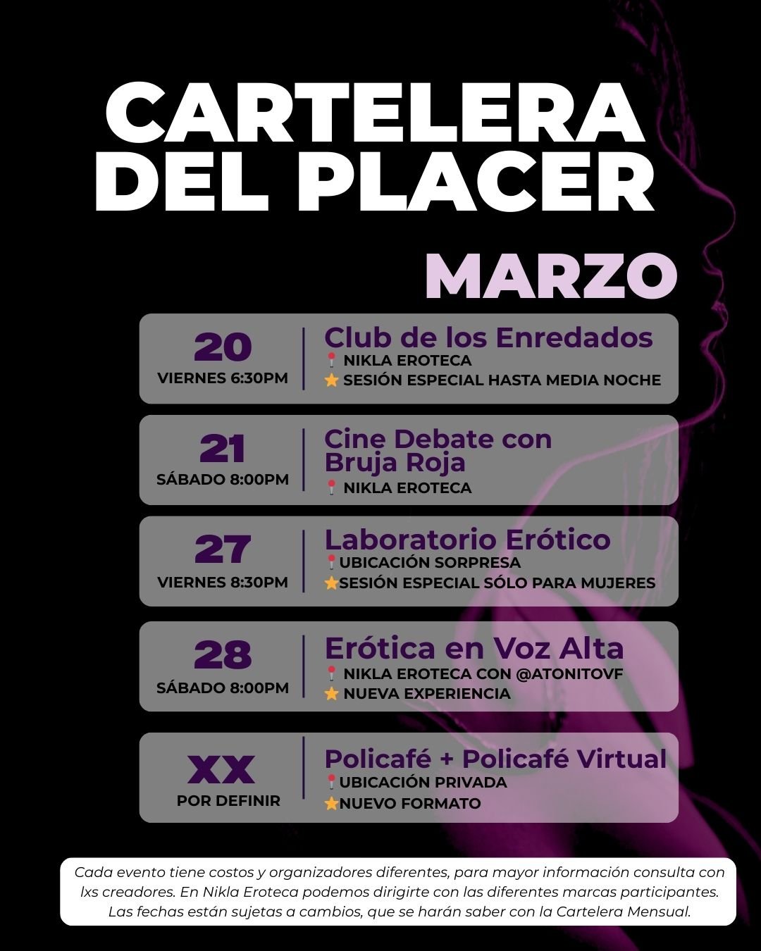 Cartelera del Placer (3)