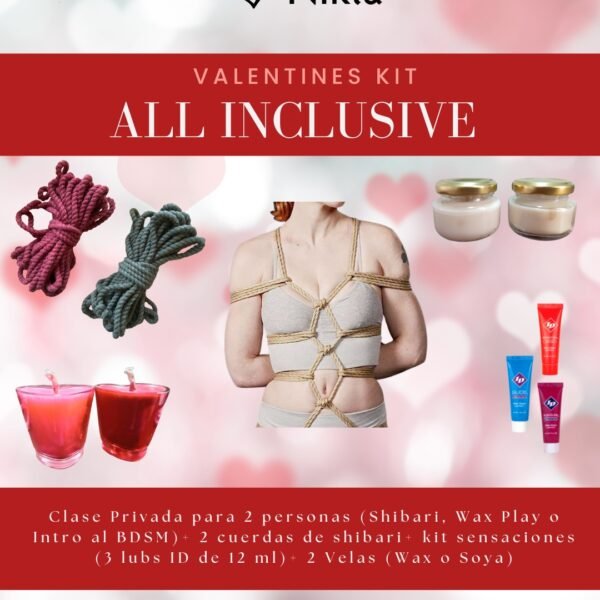Kit Especial de Febrero – Valentine’s Kit All Inclusive