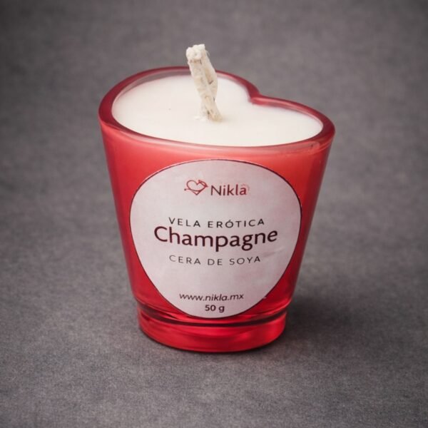 ¡NUEVO! Vela de Corazón WaxPlay – Champagne Y Bergamota