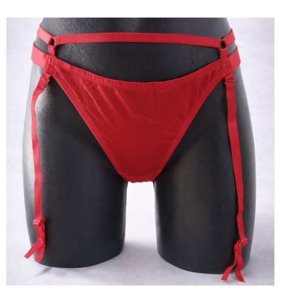 Panty con liguero 03 Rojo- Talla L – Nikla (copia)