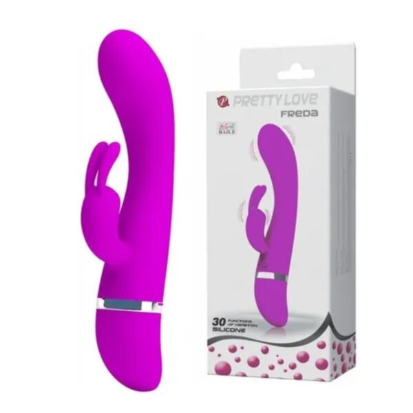 Vibrador Rabbit Pretty Love Fedra- Estimulador Punto G y Clítoris