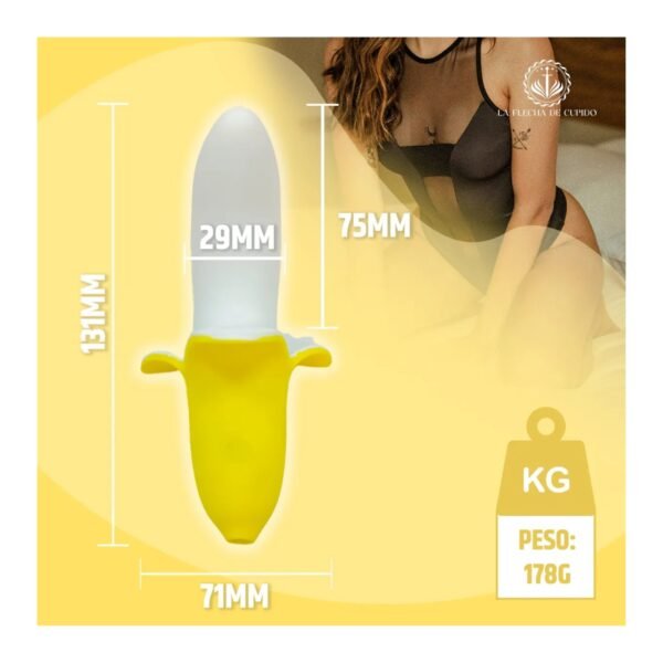 Vibrador Banana Punto G – Estimulador Recargable