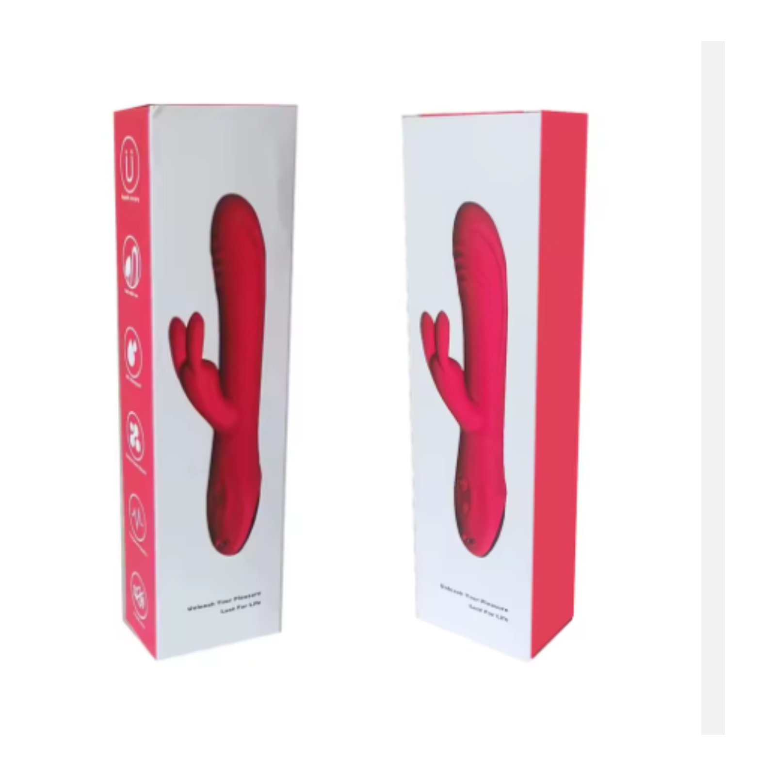 Unleash Your Pleasure Just For Life- Vibrador Conejito Multifrecuencia Rosa