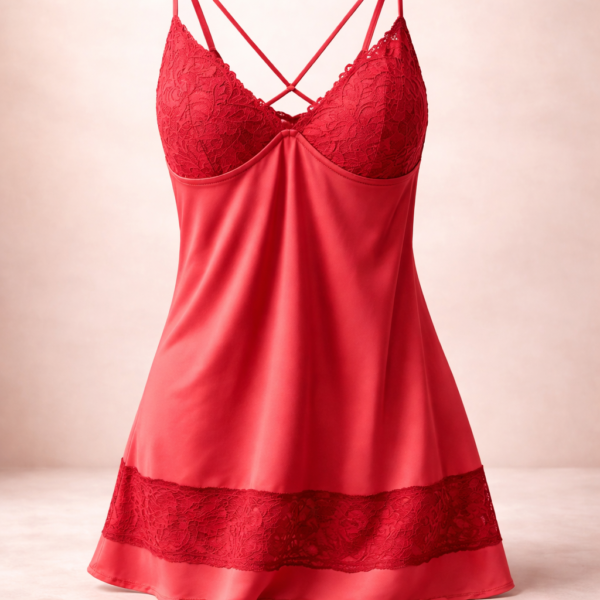 Babydoll La Senza Rojo – Talla Mediana