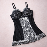 Babydoll Vestido de Encaje Negro Private Luxuries – Talla G (copia)