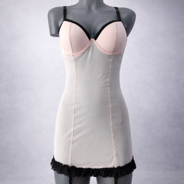 Spurts Babydoll rosa Claro con Negro- Talla Chica