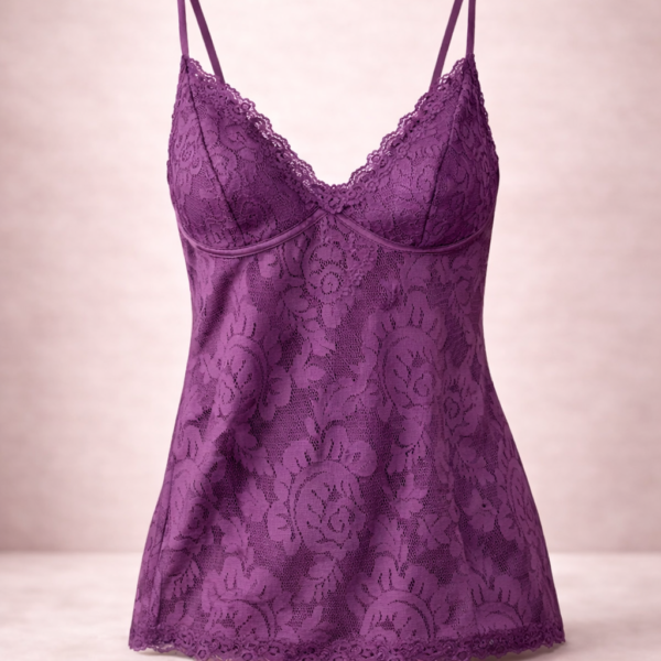 Babydoll Vestido de Encaje Negro Private Luxuries – Talla G