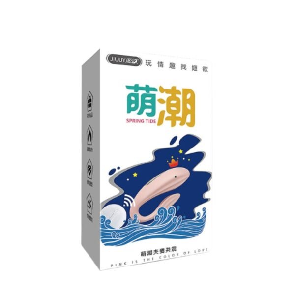 Vibrador Wearable Tipo Ballena con Control Remoto – JIUY (Rosa)