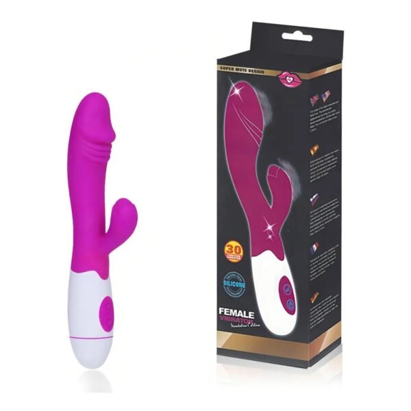 Female Vibrator 30 Function- Vibrador Doble Estimulación Punto G y Clítoris