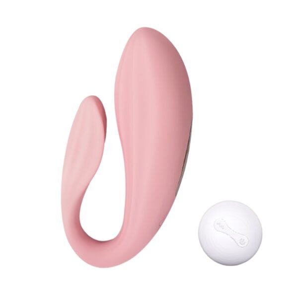Ballena con Control Remoto Vibrador Wearable – JIUY (Rosa)
