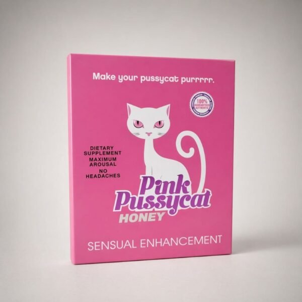 Caja Mieles Afrodisicas – Royal Honey VIP, Pink Pussy Cat o Royalty Honey