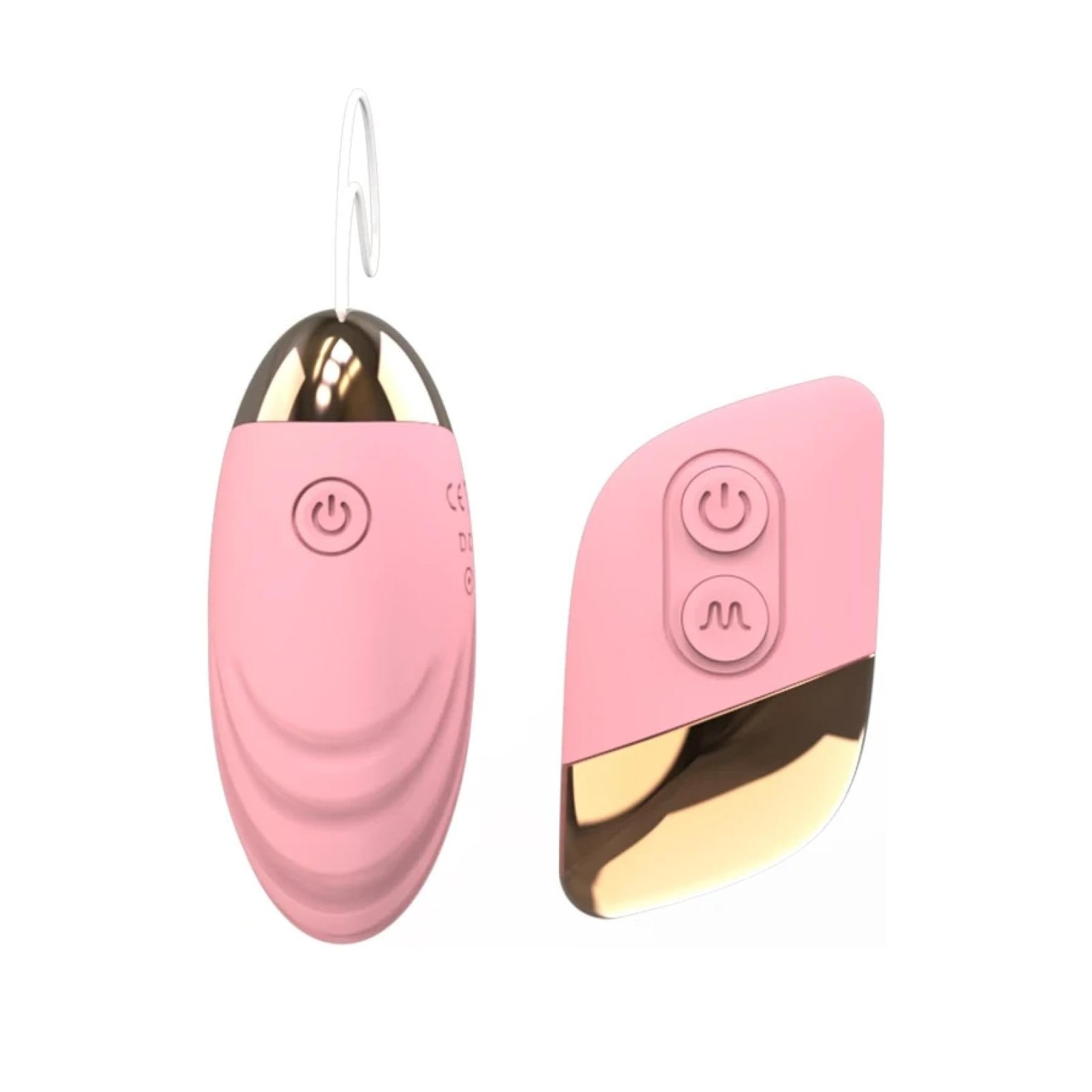 Huevo Vibrador con Control Remoto – Recargable (Rosa)