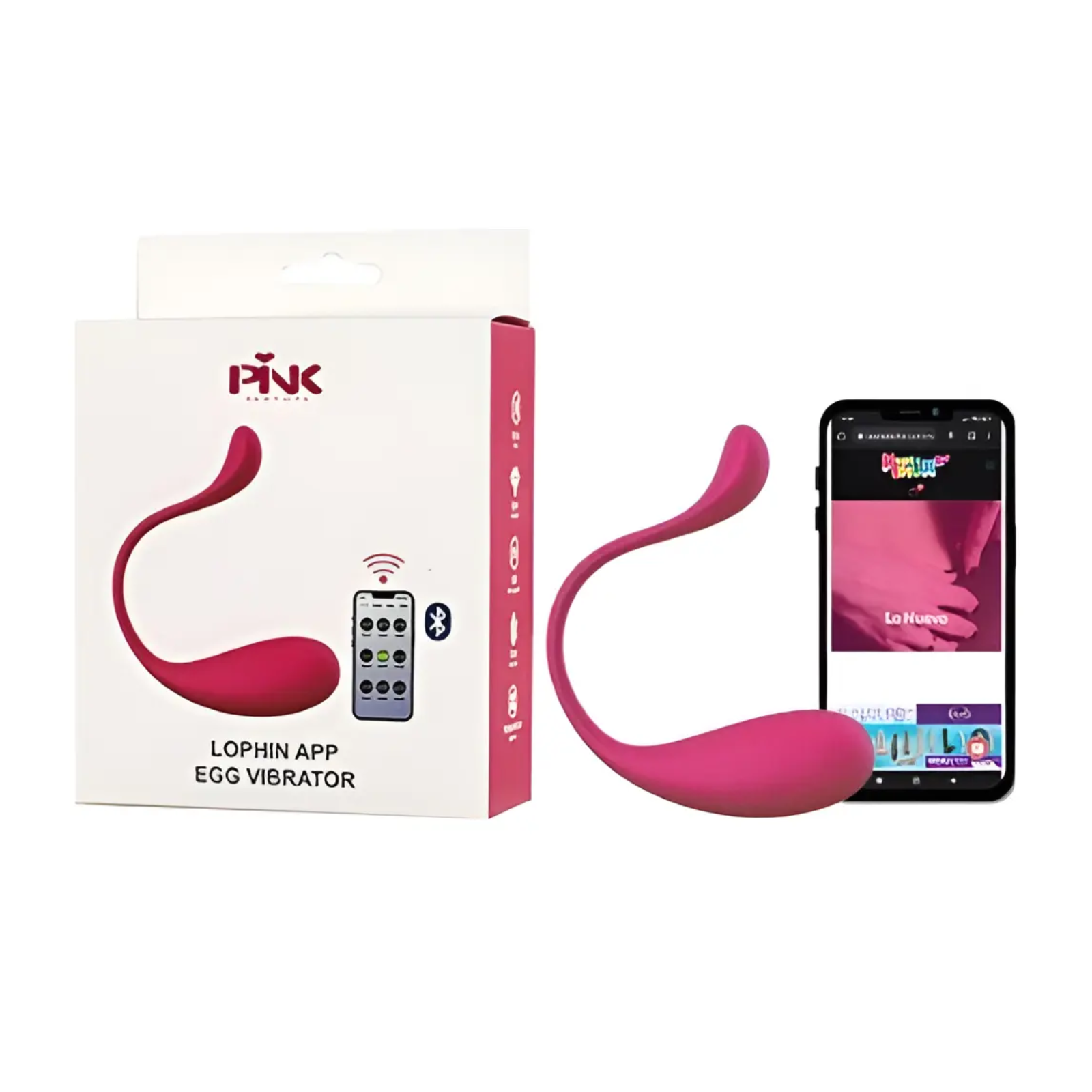 SexToys LolPhin- App Vibrador a Distancia con Aplicación Bluetooth