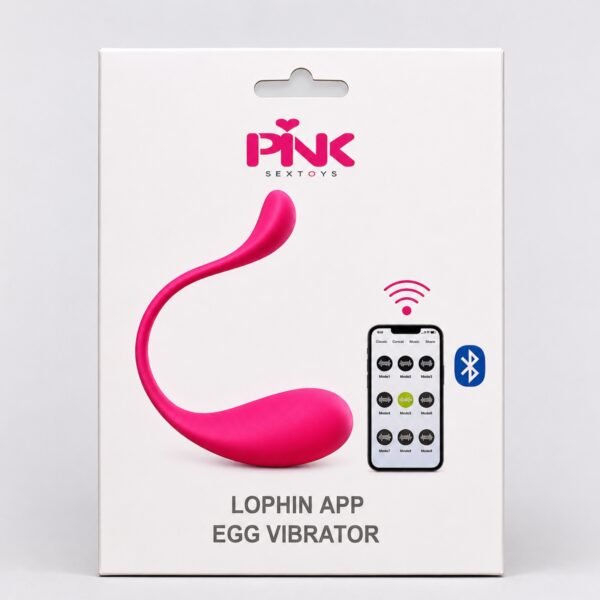 App Vibrador a Distancia con Aplicación Bluetooth – Pin Sexs Toys Lophin App Egg Vibrator